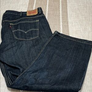 Levi's Men's Dark Blue Jeans